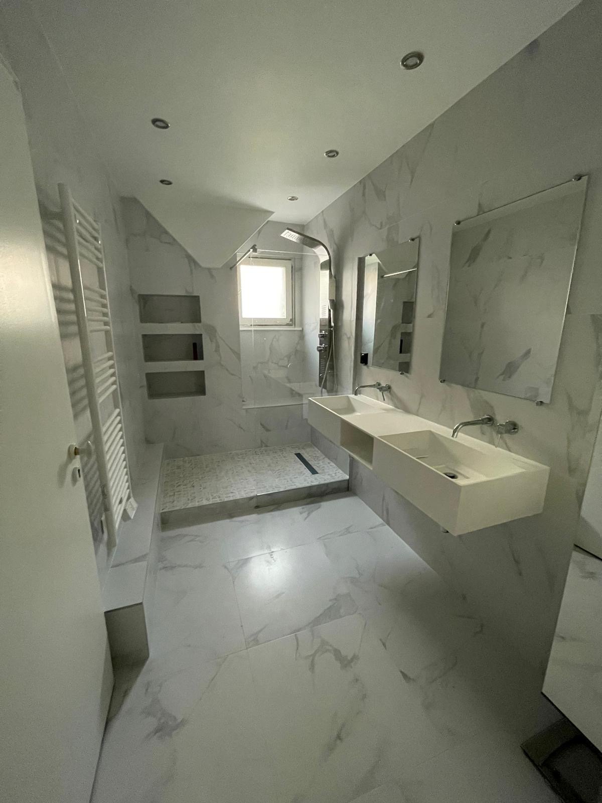 Rénovation salle de bain carrelage Strasbourg — Bativium